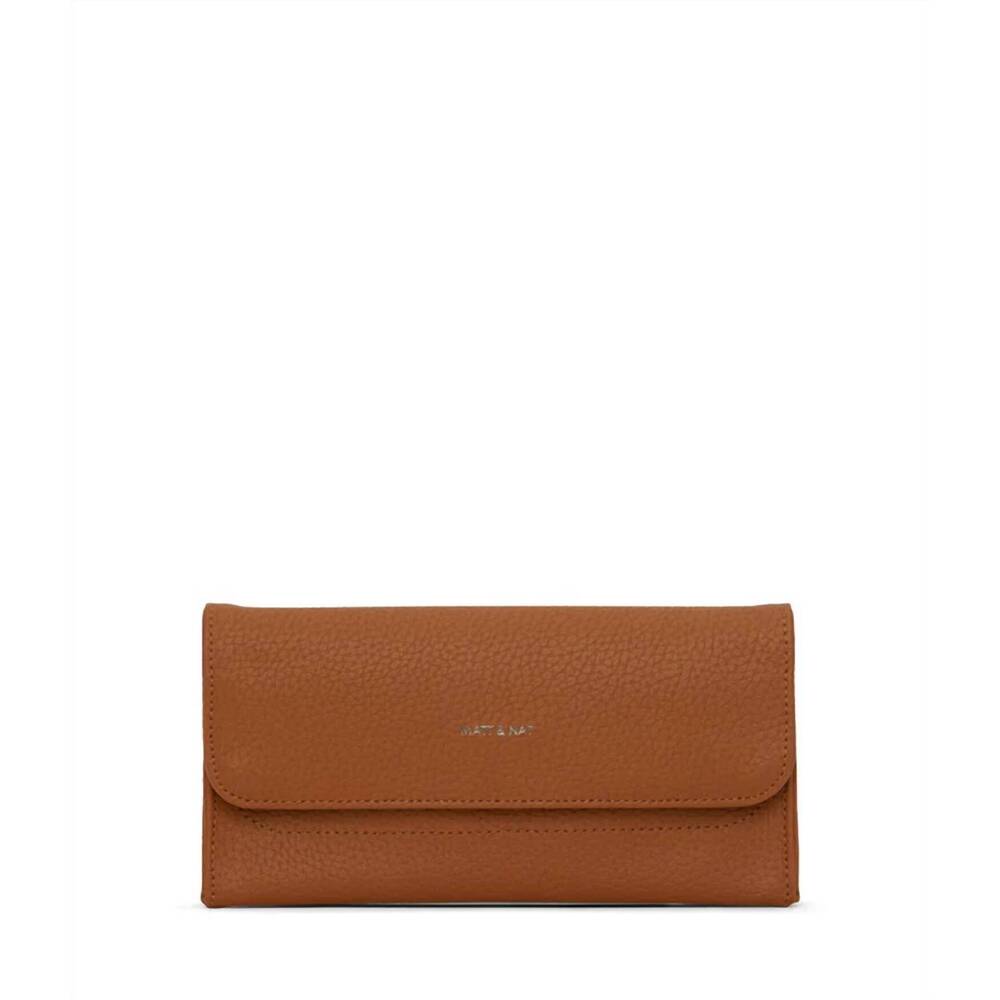 NEW MATT & NAT women's niki purity wallet in carotene